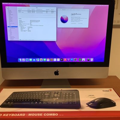 iMac 21,5 - i5, 8GB, 500HDD